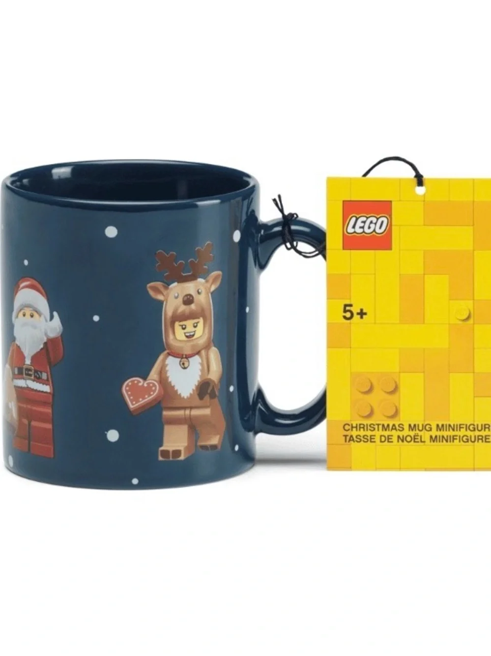 Lego Christmas coffee cup